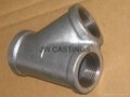 Malleable cast iron pipe fittings BSPT 150psi 5