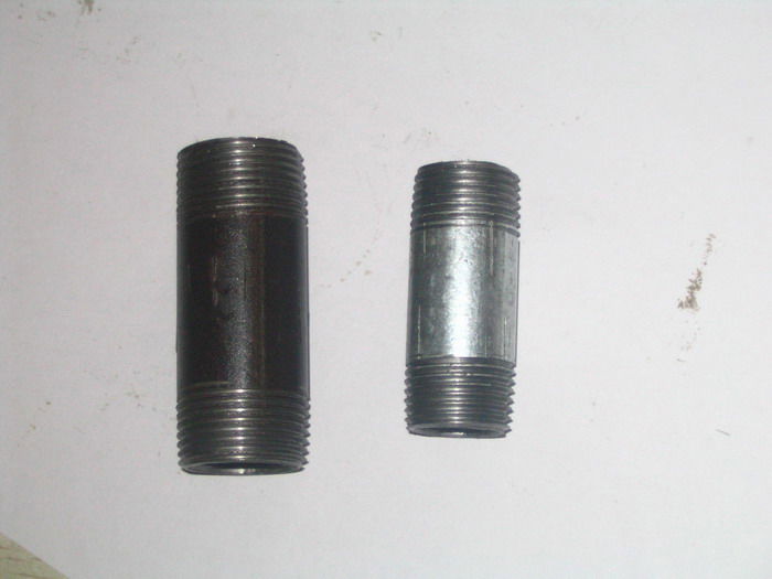 WELDABLE carbon steel pipe/barrel nipples BSPT / NPT LONG NIPPLE 3