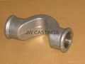 Malleable cast iron pipe fittings