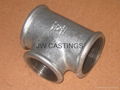 Malleable cast iron pipe fittings DIN EN