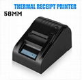 POS-5890T 58mm usb port thermal receipt printer mini receipt printer pos printer 5