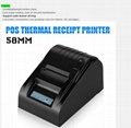 POS-5890T 58mm usb port thermal receipt printer mini receipt printer pos printer