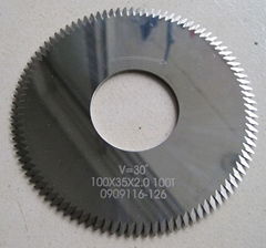 V-cut blades