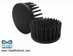 GooLED-ADU-11050 Pin Fin LED Heat Sink Φ110mm for Adura