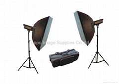 Soft Box Photo Studio Lighting Light Backdrop flashes strobes