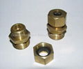 Brass hose connector 1