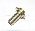 Brass hose connector