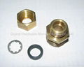 Brass hose connector 4