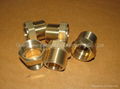 Brass hydraulic connector