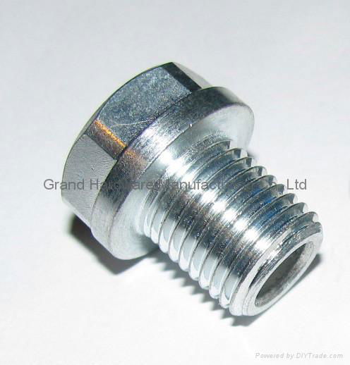 Hexagon Steel oil drain plugs 2