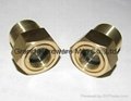 brass oil level peep hole observation sight glass npt1/2