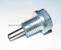 steel oil drain plug with magnet 3