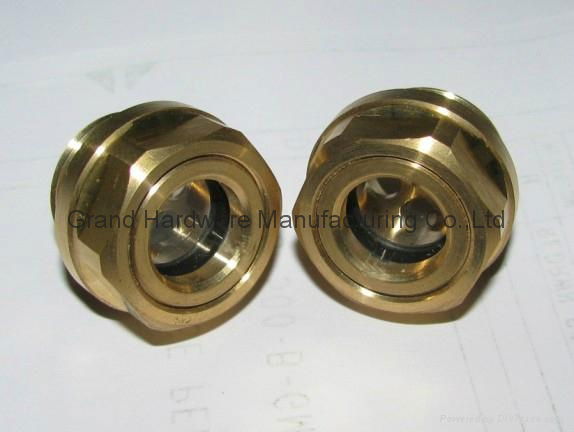 Male thread NPT 3/8" Oil sight window plugs 5