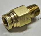 Brass pipe connector,brass pipe fitting 3