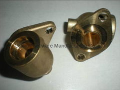 Brass forged housing 