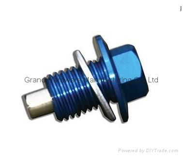 Magnetic Steel oil drain screw 5