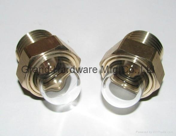 NPT 1/2" Domed Sight Glass