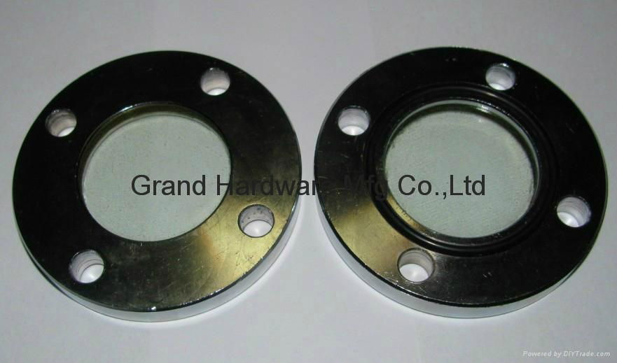 Flange sight glass