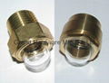 NPT1/2 Coolant Tank And Reservoir Domed shape Brass oil sight glass GM-HDN12 (Hot Product - 1*)