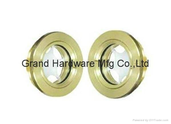Circular Brass Sight Glass