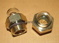 NPT1/2 Coolant Tank And Reservoir Domed shape Brass oil sight glass GM-HDN12 7