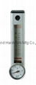 Hydraulic oil level indicator with  thermometer