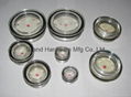 Press Fit Plastic Circular Oil level Sight Glass indicator plugs