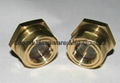 Slurry pumps BSP NPT one inch brass oil level Sight Glass