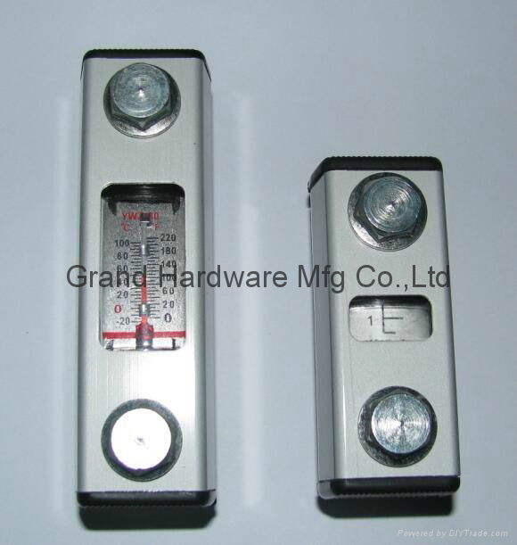 hydraulic Oil level indicator with thermometer