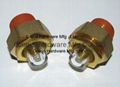 Domed Shape oil sight glass NPT 1/2"