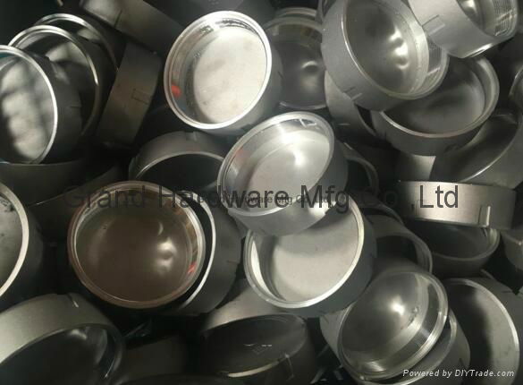 Aluminum die casting cap