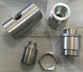 precision lathed aluminum component