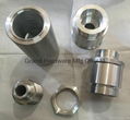 precision lathed aluminum component