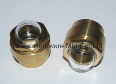 G1/2寸圆形半球型油镜 黄铜观油镜 油窗 油位器 可定做GM-HDG12 4