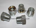 NPT3/8" Steel oil level sight plugs zinc plated