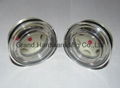 Push fit plastic oil level indicator