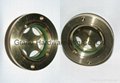 circular brass oil sight glass for screw air compressor