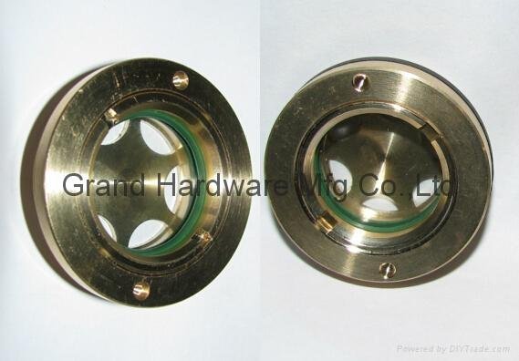 One Inch bullseye brass oil level sight glass ANSI process centrifugal pump 5