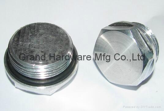 Hexagon aluminum drain screw plugs M16x1.5 3