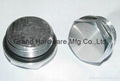 Hexagon aluminum drain plugs 