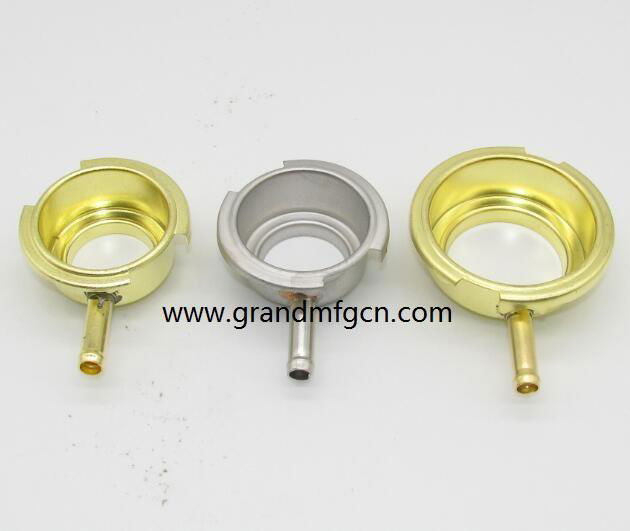 1 1/2" brass filler neck