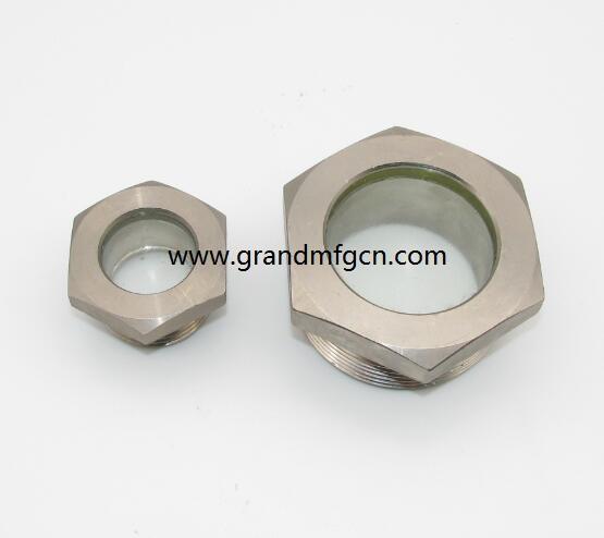 冷却液溢流罐和储液罐钢玻璃视窗 NPT1/2" 2