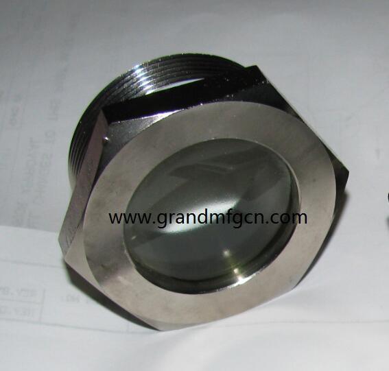 fused carbon steel oil level sight glass