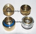 brass / aluminum oil level sight glass