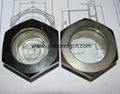 排污泵給水泵NPT3/4" 美製銅視鏡銅油鏡銅油標 18