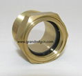 brass oil level sight glass