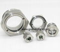 Hydrauilc oil tank 304 stainless steel oil sight plugs NPT1"