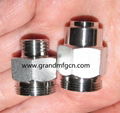 custom precision stainless steel turned & machined parts