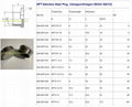 304不锈钢丝堵NPT4"-8 2