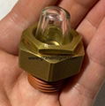 PLASTIC DOME GLASS BRASS OIL SIGHTS